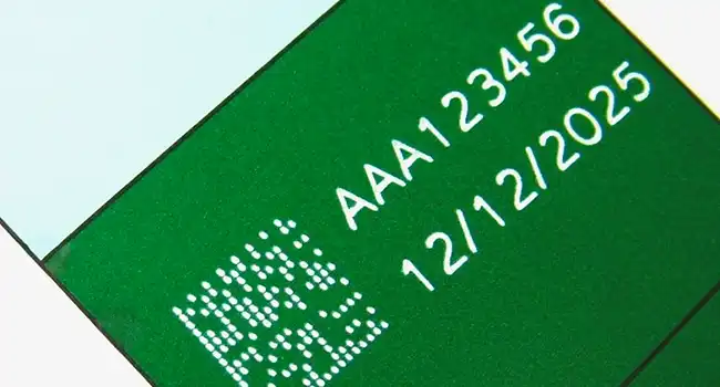 Solaris Laser | CO2 Laser | Coding on pharmaceutical medical boxes Solaris Laser | CO2 Laser | Coding on pharmaceutical medical boxes